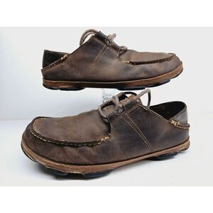 Olukai Men 9 brown color